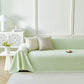Fresh Geometric Sofa Throw Cover, Modern Textured Breathable Couch Protector Blanket