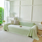 Fresh Geometric Sofa Throw Cover, Modern Textured Breathable Couch Protector Blanket