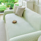 Fresh Geometric Sofa Throw Cover, Modern Textured Breathable Couch Protector Blanket
