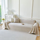 Cooling Ice Silk Soft Sofa Cover Blanket, Woven Geometric Textured Modern Couch Cover