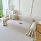 Cooling Ice Silk Soft Sofa Cover Blanket, Woven Geometric Textured Modern Couch Cover