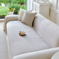Cooling Ice Silk Soft Sofa Cover Blanket, Woven Geometric Textured Modern Couch Cover
