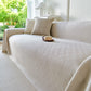 Cooling Ice Silk Soft Sofa Cover Blanket, Woven Geometric Textured Modern Couch Cover
