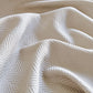 Cooling Ice Silk Soft Sofa Cover Blanket, Woven Geometric Textured Modern Couch Cover