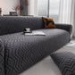 Modern Geometric Jacquard Sofa Slipcover, High Stretch 1-Piece Textured Couch Cover