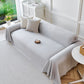 Cooling Ice Silk Soft Sofa Cover Blanket, Woven Geometric Textured Modern Couch Cover