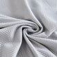 Cooling Ice Silk Soft Sofa Cover Blanket, Woven Geometric Textured Modern Couch Cover