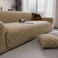 Modern Geometric Jacquard Sofa Slipcover, High Stretch 1-Piece Textured Couch Cover
