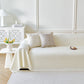 Cooling Ice Silk Soft Sofa Cover Blanket, Woven Geometric Textured Modern Couch Cover