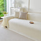 Cooling Ice Silk Soft Sofa Cover Blanket, Woven Geometric Textured Modern Couch Cover