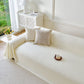 Cooling Ice Silk Soft Sofa Cover Blanket, Woven Geometric Textured Modern Couch Cover