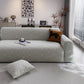 Modern Geometric Jacquard Sofa Slipcover, High Stretch 1-Piece Textured Couch Cover