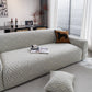 Modern Geometric Jacquard Sofa Slipcover, High Stretch 1-Piece Textured Couch Cover
