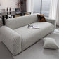 Modern Geometric Jacquard Sofa Slipcover, High Stretch 1-Piece Textured Couch Cover