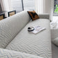Modern Geometric Jacquard Sofa Slipcover, High Stretch 1-Piece Textured Couch Cover