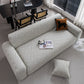 Modern Geometric Jacquard Sofa Slipcover, High Stretch 1-Piece Textured Couch Cover