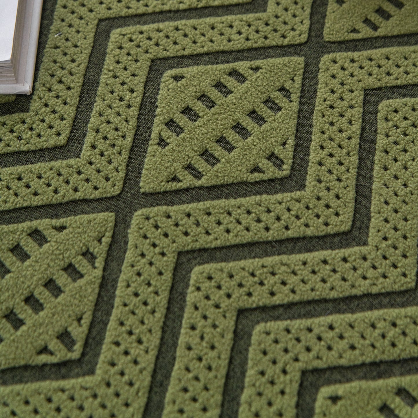 Modern Geometric Jacquard Sofa Slipcover, High Stretch 1-Piece Textured Couch Cover