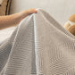 Oversized Classic Textured Herringbone Sofa Throw Cover, Raised Woven Couch Protector