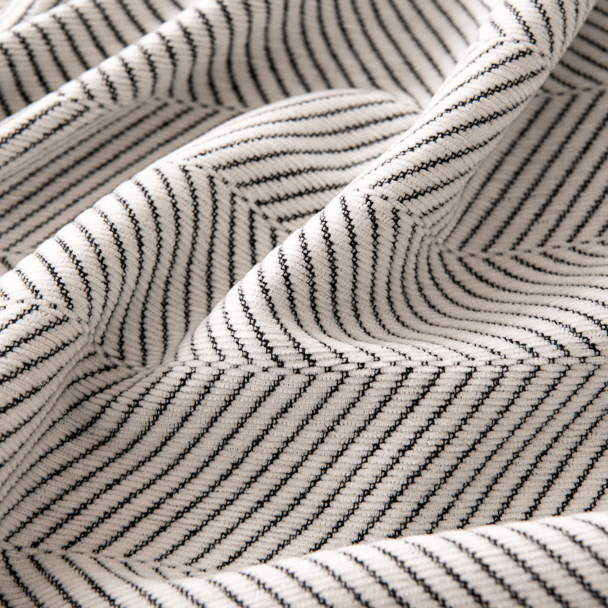 Oversized Classic Textured Herringbone Sofa Throw Cover, Raised Woven Couch Protector