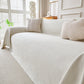Cooling Ice Silk Knit Couch Cover, Breathable Pet Friendly Soft Throw Cover for Sofas