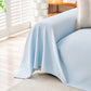 Cooling Ice Silk Knit Couch Cover, Breathable Pet Friendly Soft Throw Cover for Sofas