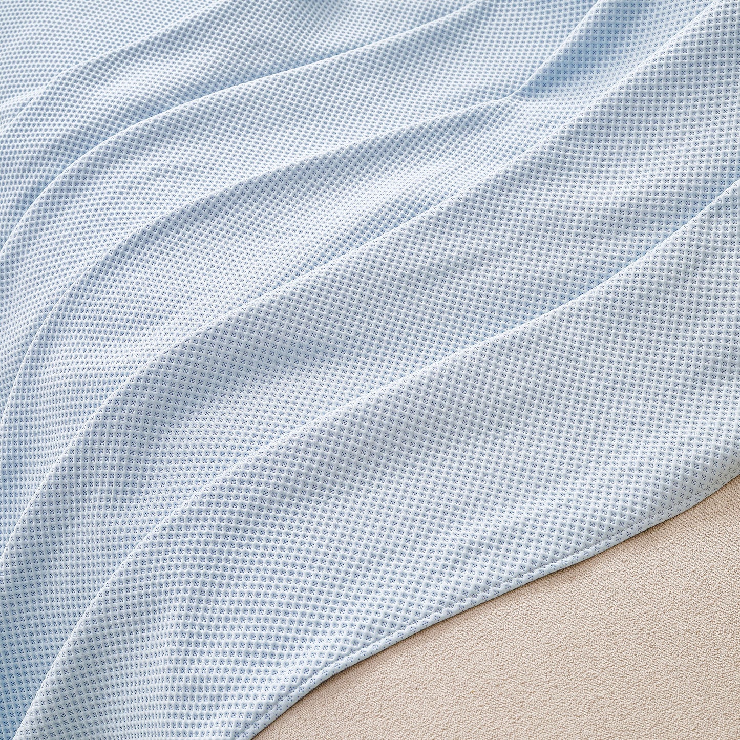 Cooling Ice Silk Knit Couch Cover, Breathable Pet Friendly Soft Throw Cover for Sofas