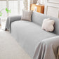 Cooling Ice Silk Knit Couch Cover, Breathable Pet Friendly Soft Throw Cover for Sofas