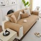 Water-Resistant Waffle Textured Sofa Cover, Non-Slip Couch Protector for Pets & Kids