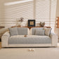 Chenille Herringbone Sofa Protector, Soft Non-Slip Couch Cover with Silicone Backing