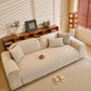 Chenille Herringbone Sofa Protector, Soft Non-Slip Couch Cover with Silicone Backing