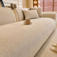Chenille Herringbone Sofa Protector, Soft Non-Slip Couch Cover with Silicone Backing