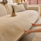 Chenille Herringbone Sofa Protector, Soft Non-Slip Couch Cover with Silicone Backing