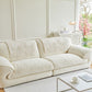 Luxury Plush Non-Slip Sofa Covers, Soft Fuzzy Embossed Sofa Topper & Seat Covers