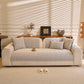 Chenille Herringbone Sofa Protector, Soft Non-Slip Couch Cover with Silicone Backing