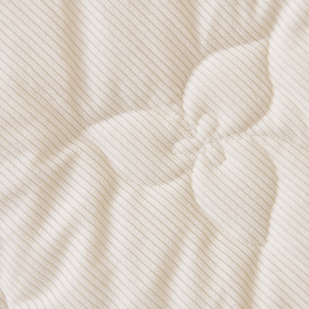 Quilted Corduroy Couch Topper, Non-Slip Soft Padded Sofa Protector Cover for Pets, Kids