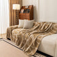 Modern Chenille Bold Abstract Pattern Sofa Cover, Artistic Decorative Furniture Cover