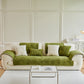 Luxury Plush Non-Slip Sofa Covers, Soft Fuzzy Embossed Sofa Topper & Seat Covers