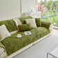Luxury Plush Non-Slip Sofa Covers, Soft Fuzzy Embossed Sofa Topper & Seat Covers