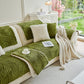 Luxury Plush Non-Slip Sofa Covers, Soft Fuzzy Embossed Sofa Topper & Seat Covers