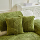 Luxury Plush Non-Slip Sofa Covers, Soft Fuzzy Embossed Sofa Topper & Seat Covers
