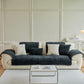 Luxury Plush Non-Slip Sofa Covers, Soft Fuzzy Embossed Sofa Topper & Seat Covers