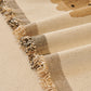 Cute Dog Pattern Chenille Sofa Throw Cover, Textured Woven Furniture Covers for Pets