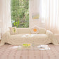 Cooling Ice Silk Sofa Cover Blanket, Floral Soft Silky Breathable Couch Throw Cover