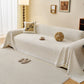 Textured Sofa Cover Blanket for Couch, Modern Decorative Furniture Protector Throw