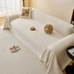 Textured Sofa Cover Blanket for Couch, Modern Decorative Furniture Protector Throw