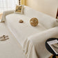 Textured Sofa Cover Blanket for Couch, Modern Decorative Furniture Protector Throw