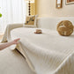 Textured Sofa Cover Blanket for Couch, Modern Decorative Furniture Protector Throw