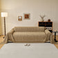 Textured Sofa Cover Blanket for Couch, Modern Decorative Furniture Protector Throw