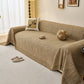 Textured Sofa Cover Blanket for Couch, Modern Decorative Furniture Protector Throw
