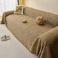 Textured Sofa Cover Blanket for Couch, Modern Decorative Furniture Protector Throw